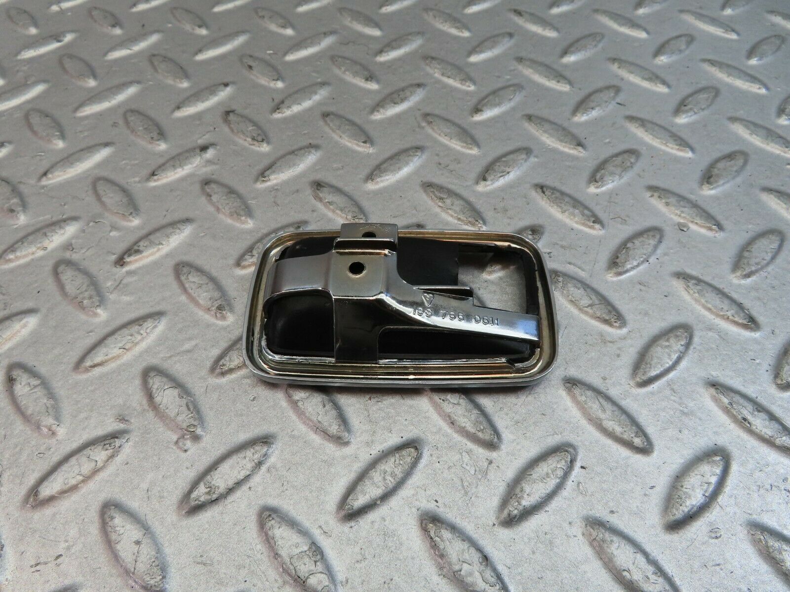 9611 Mercedes-Benz C123 280CE Coupe Chrome Frame For Door Opener 1087660611