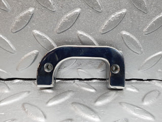 40898 Mercedes-Benz W126 300SE Interior Chrome Door Latch Trim Left 1237230124