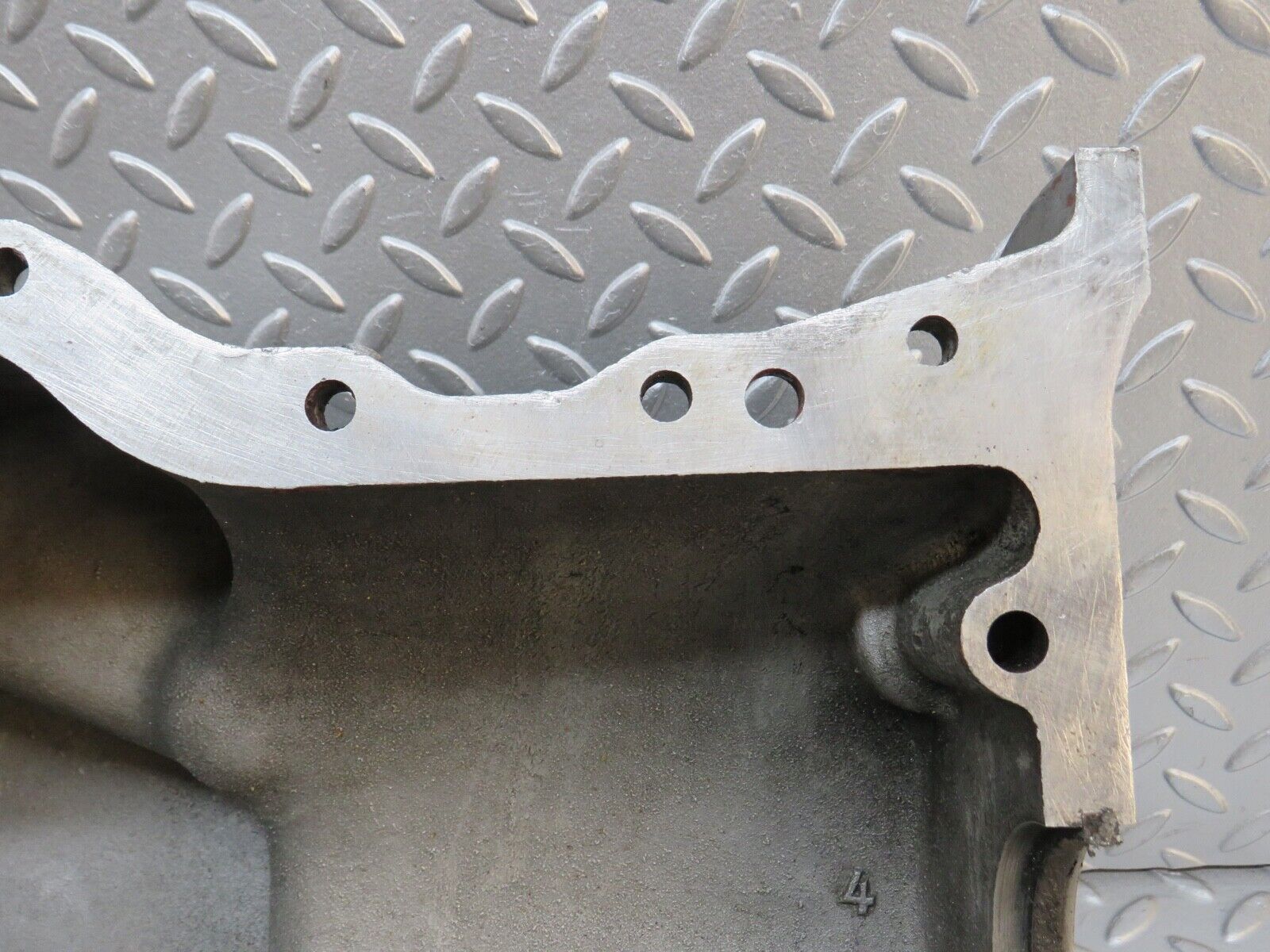 0336 Mercedes-Benz W120 180D Ponton Engine Oil Pan Aluminium 1810101913