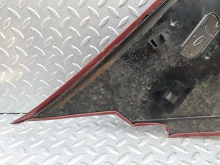 21475 Mercedes-Benz W126 300SE C Pillar Cover Right Side Red 1266950444