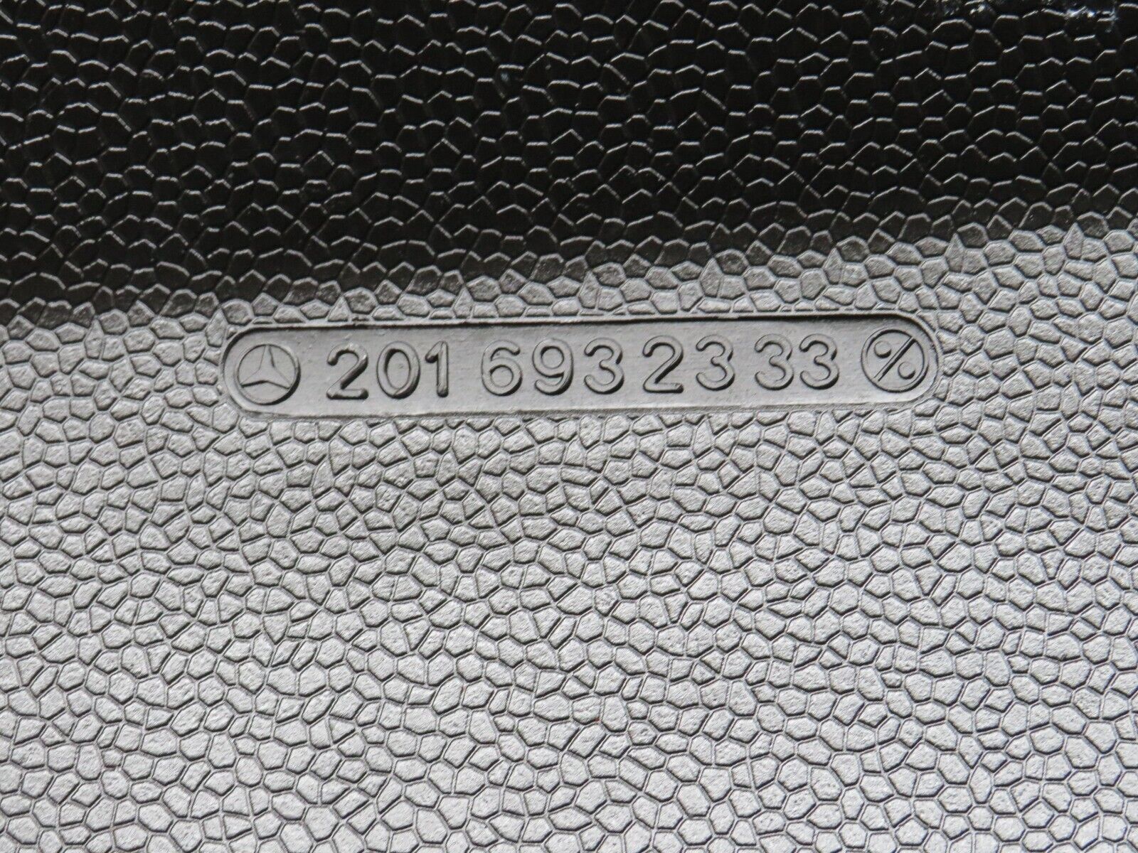 38754 Mercedes-Benz W201 190E 2.6L Trunk Cover Panel Left Side 2016932333