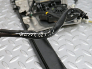 32288 Mercedes-Benz W220 S430 Front Left Window Regulator Siemens 2208200715