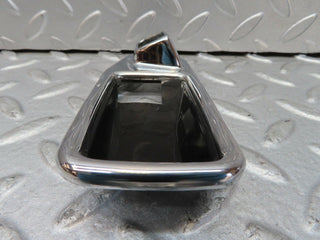 W123 Coupe door opener chrome frame used OEM