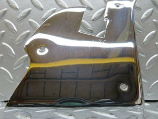 R107 SLC door moulding trim chrome left side used OEM