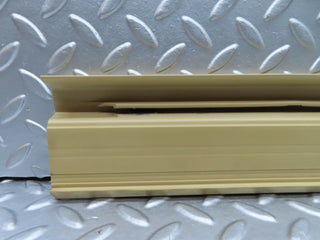 W123 rear right door sill trim beige used OEM