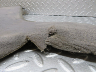 W126 centre console carpet left grey used OEM