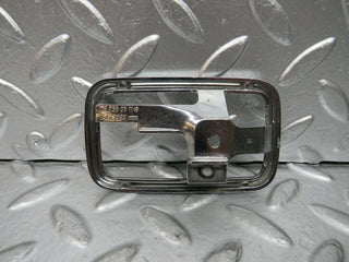W108 chrome frame for door opener right used OEM