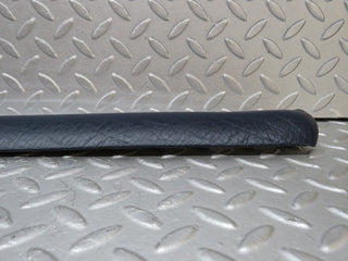 W109 rear left door card top trim blue used OEM