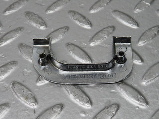 0544 Mercedes-Benz W123 230E Left Interior Chrome Door Latch Trim 1237230124