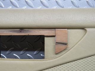 34386 Mercedes-Benz C126 380SEC Coupe Right Door Card 1267270870