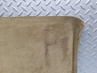 W126 front left floor carpet mat used OEM