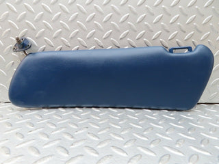 W116 sun visor right side blue used OEM