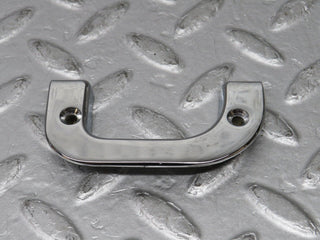 W126 interior chrome door latch left used OEM