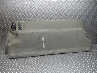 R129 SL fuel tank cover plate carpet grey used OEM