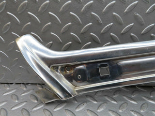 W116 a pillar chrome moulding trim left side used OEM