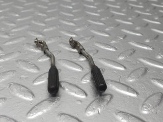W126 front door lock knob pair used OEM