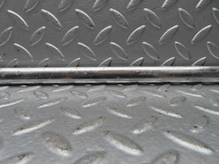 W121 Ponton rear left door upper chrome trim used OEM