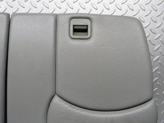 R129 SL rear seat grey leather used OEM