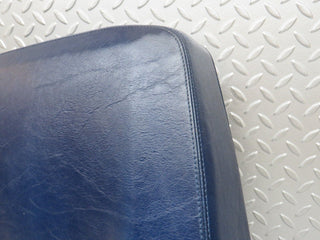 R129 SL front left seat back cover blue used OEM