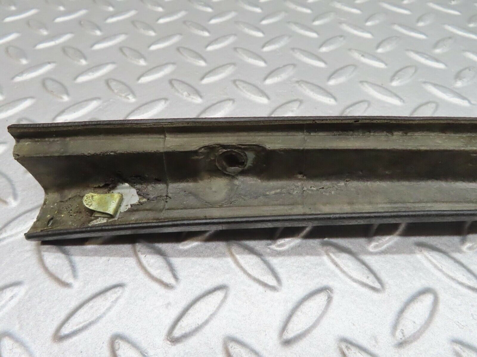 14237 Mercedes-Benz W116 350SE Rear Right Door Trim Interior Black