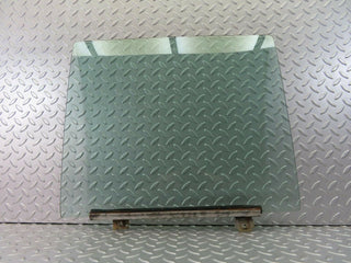 W116 rear left door window glass used OEM