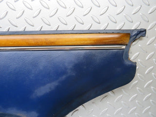 W109 rear right door card blue used OEM