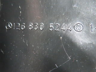 21501 Mercedes-Benz W126 300SE Under Dash Panel Right Burgundy Red 1268305244