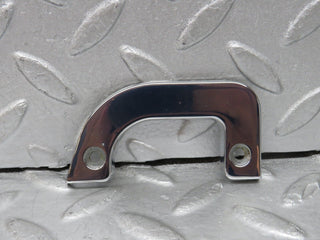 W109 door latch interior chrome trim left side used OEM