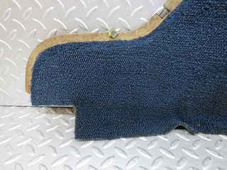 W123 centre console carpet right blue used OEM