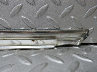 W109 front right door chrome moulding trim used OEM
