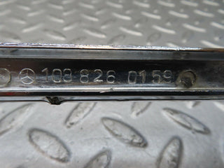 W108 tail light chrome frame left used OEM