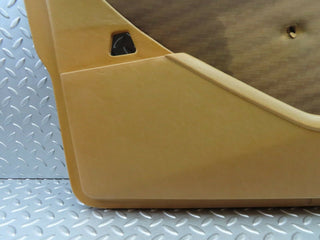 W126 front left door card palomino used OEM