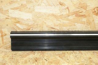 W123 door sill trim cover rear black used OEM