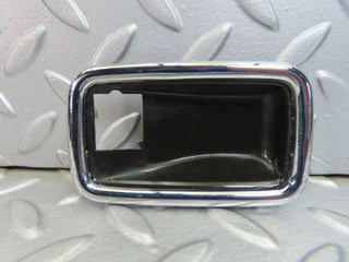 W115 chrome door handle surround right used OEM