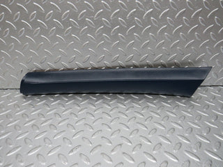 W123 A pillar cover trim left side blue used OEM
