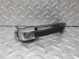 W123 front left door exterior handle used OEM