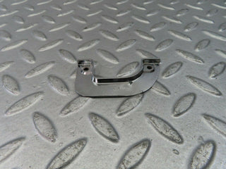 W115 right interior chrome door latch trim used OEM