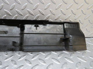 W124 Cabriolet seat front cover trim black used OEM