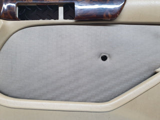 W126 front right door card beige used OEM