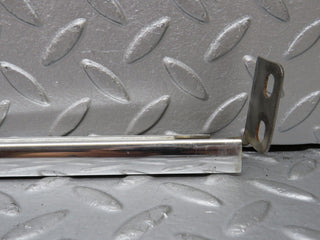 W108 rear right door window chrome channel used OEM