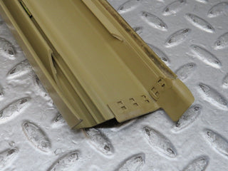 W201 Baby Benz rear right door sill trim beige used OEM