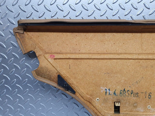 W124 rear right door card palomino used OEM