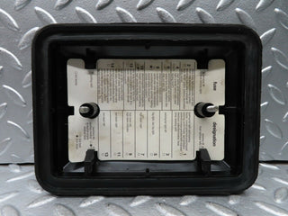W123 fuse box lid used OEM