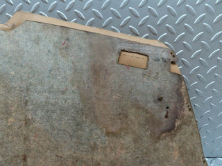 W124 centre console carpet right side beige used OEM