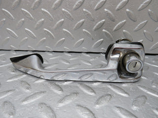 W108 front right chrome door handle no key used OEM
