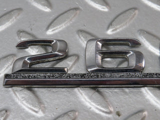 33964 Mercedes-Benz W124 260E Trunk Lid Badge Emblem 1248171515