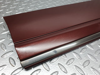 W126 front left door moulding trim used OEM