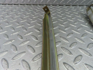 W123 Coupe front left door window channel pair used OEM