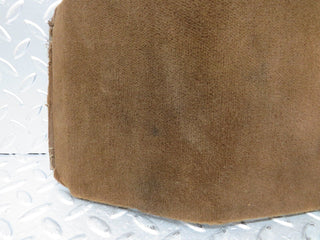 W116 front left kick panel brown used OEM
