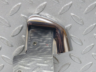 W124 Cabriolet b pillar chrome cover plate right side used OEM